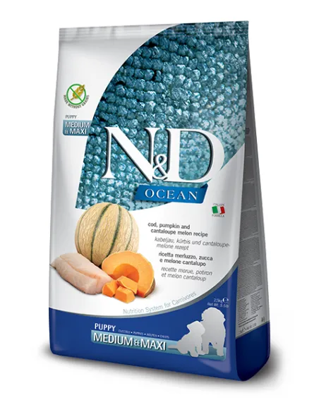 N&D Ocean Dog Pumpkin Puppy Med/Max 2,5