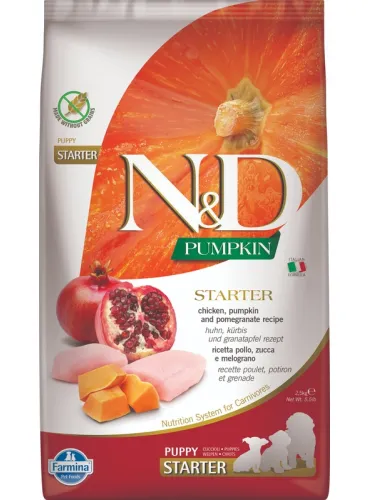 N&D Pumpkin Starter Puppy Pollo 2,5 Kg