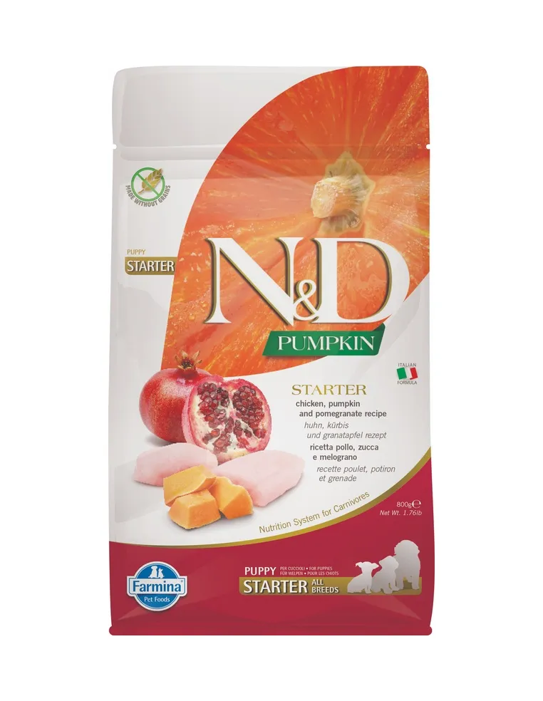 N&D Pumpkin Starter Puppy Pollo 800 Gr