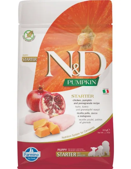N&D Pumpkin Starter Puppy Pollo 800 Gr