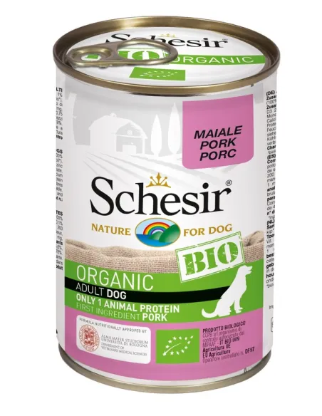 Schesir Dog Bio Maiale 400gr