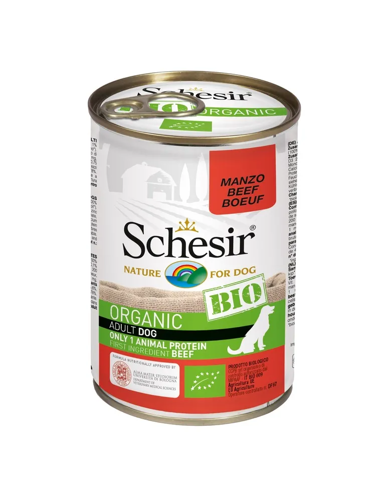 Schesir Dog Bio Manzo 400gr