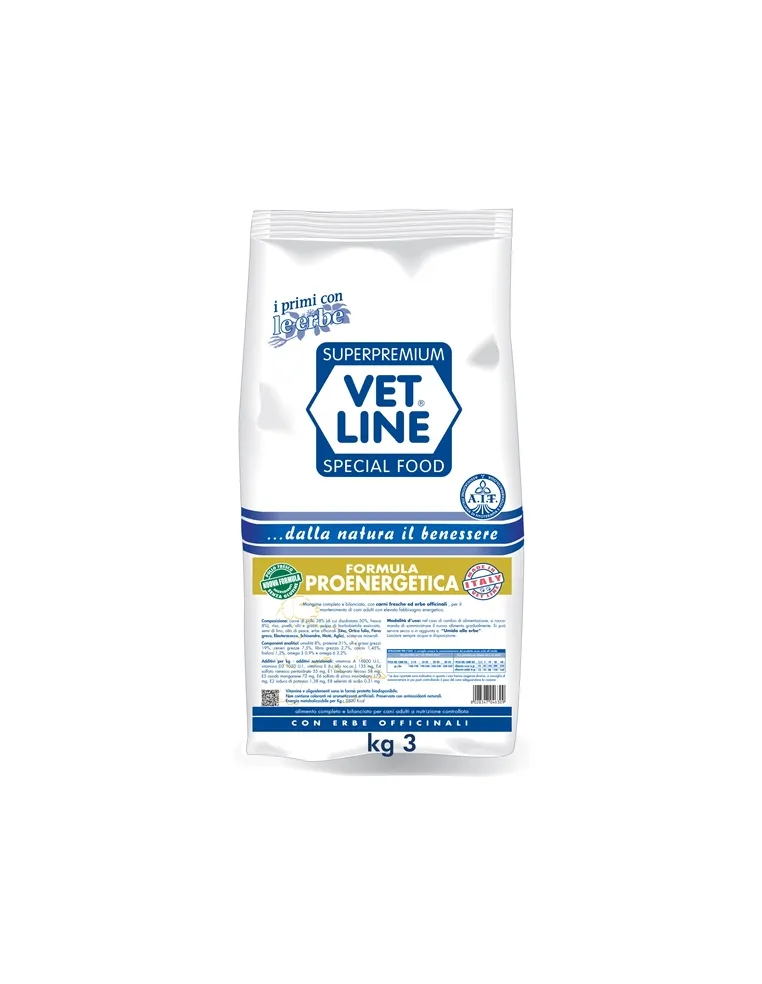 Vet Line Cane Adulto Cervo 3 Kg