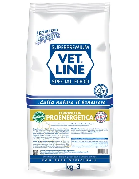 Vet Line Cane Adulto Cervo 3 Kg