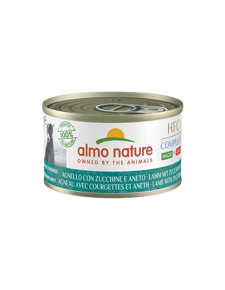 Almo Dog Complete 95 Gr Agnello Zucchine