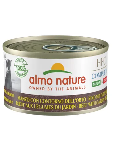 Almo Dog Complete 95 Gr Manzo Con Contorno Dell'orto