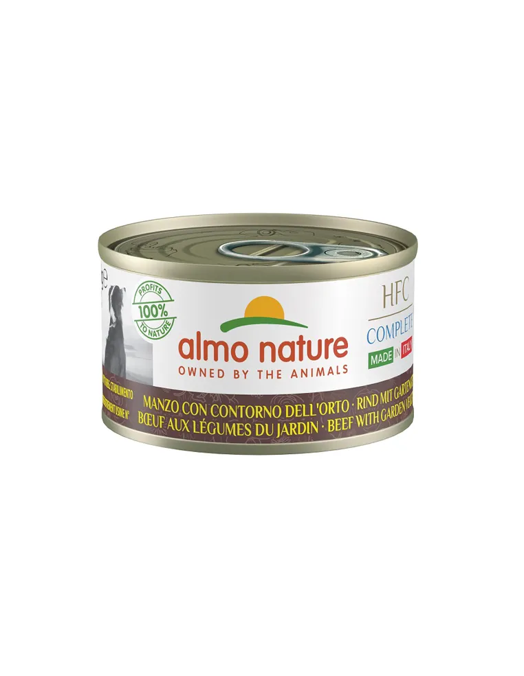Almo Dog Complete 95 Gr Manzo Con Contorno Dell'orto