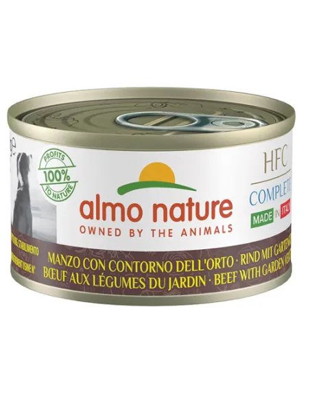 Almo Dog Complete 95 Gr Manzo Con Contorno Dell'orto