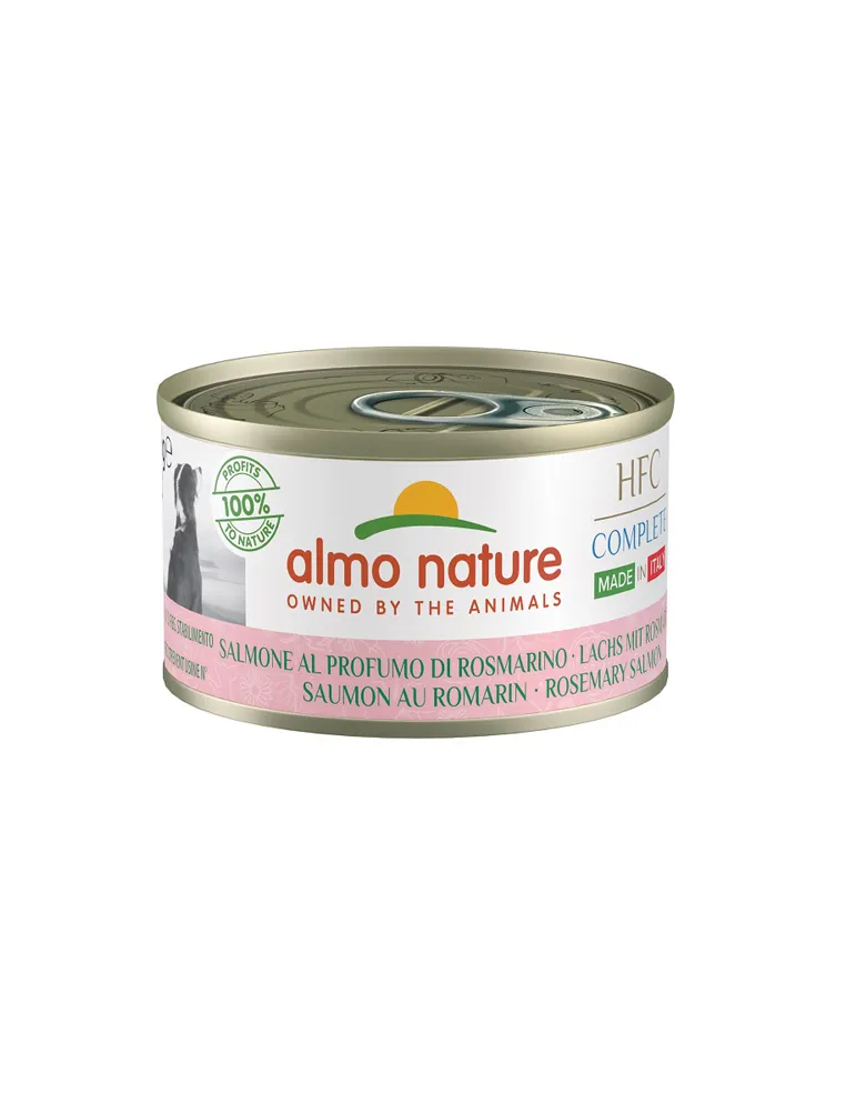 Almo Dog Complete 95 Gr Salmone Rosmarino