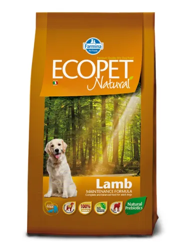 Ecopet Natural Adult Lamb 2,5 Kg