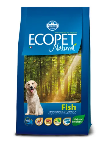 Ecopet Natural Adult Pesce 2,5 Kg