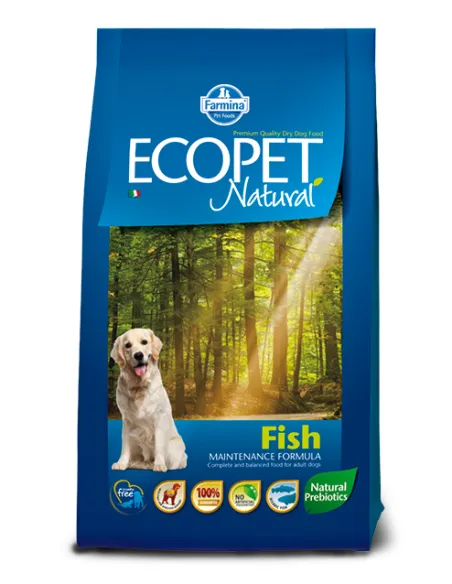 Ecopet Natural Adult Pesce 2,5 Kg
