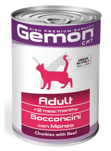 Gemon Cat Manzo 415 gr