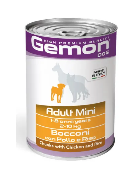Gemon Dog Adult Mini Pollo e Riso 415 gr