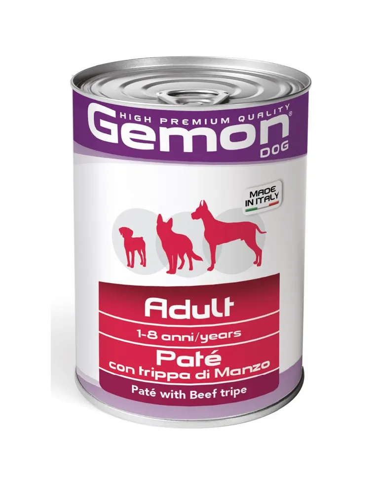 Gemon Dog Trippa Manzo Pate 400 gr