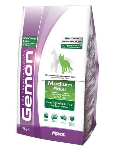 Gemon Medium Adult Agnello E Riso 3 Kg