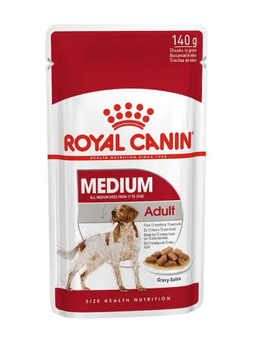 Medium Adult 10 x 140 Gr Royal Canin