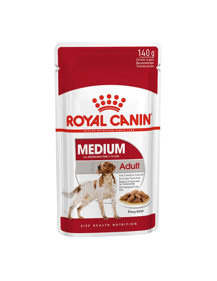 Medium Adult 10 x 140 Gr Royal Canin