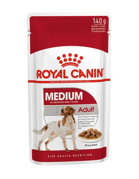 Medium Adult 10 x 140 Gr Royal Canin