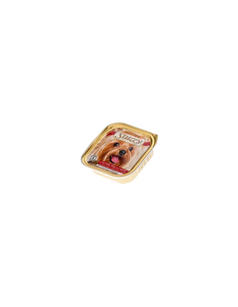 Mister Stuzzy Dog Tacchino Piselli Carota 150 Gr