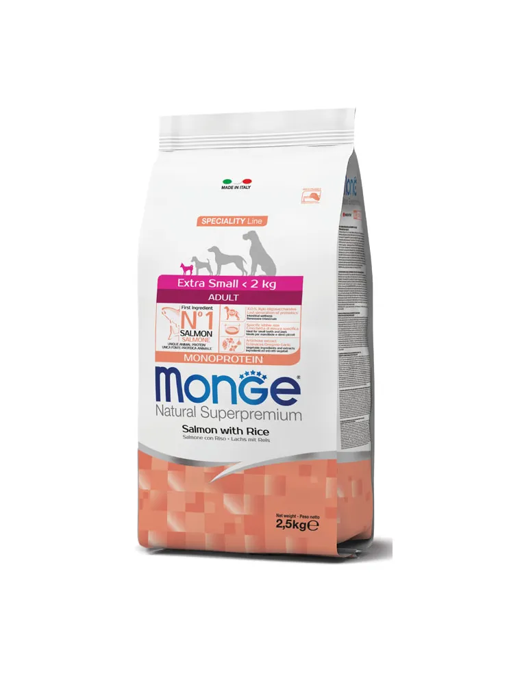 Monge Dog Extra Small Adult Salmone 800 Gr