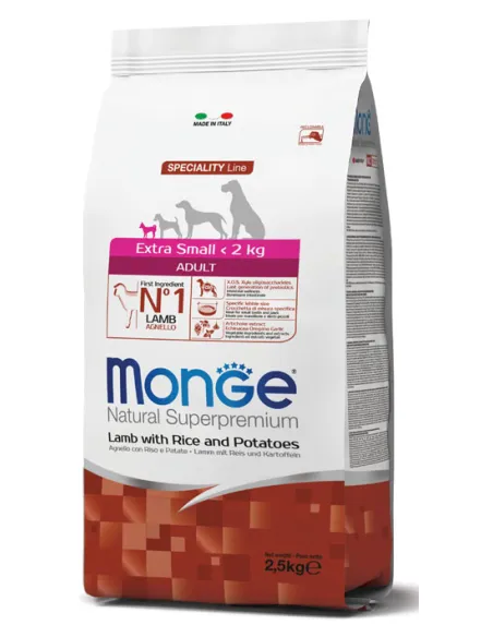 Monge Dog Extra Small Agnello 800 gr