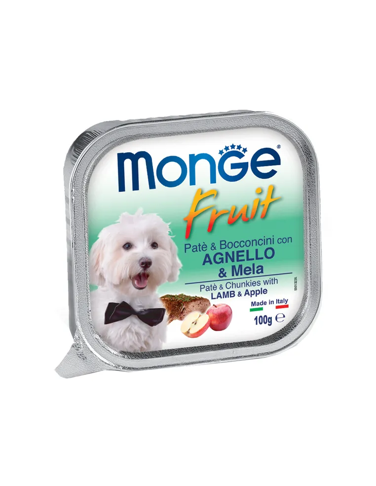 Monge Dog Fruit Agnello Mela 100 gr