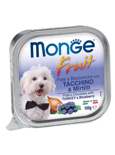Monge Dog Fruit Tacchino Mirtillo 100 gr