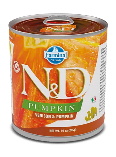 N&D Wet Dog Pumpkin Cervo 285 Gr