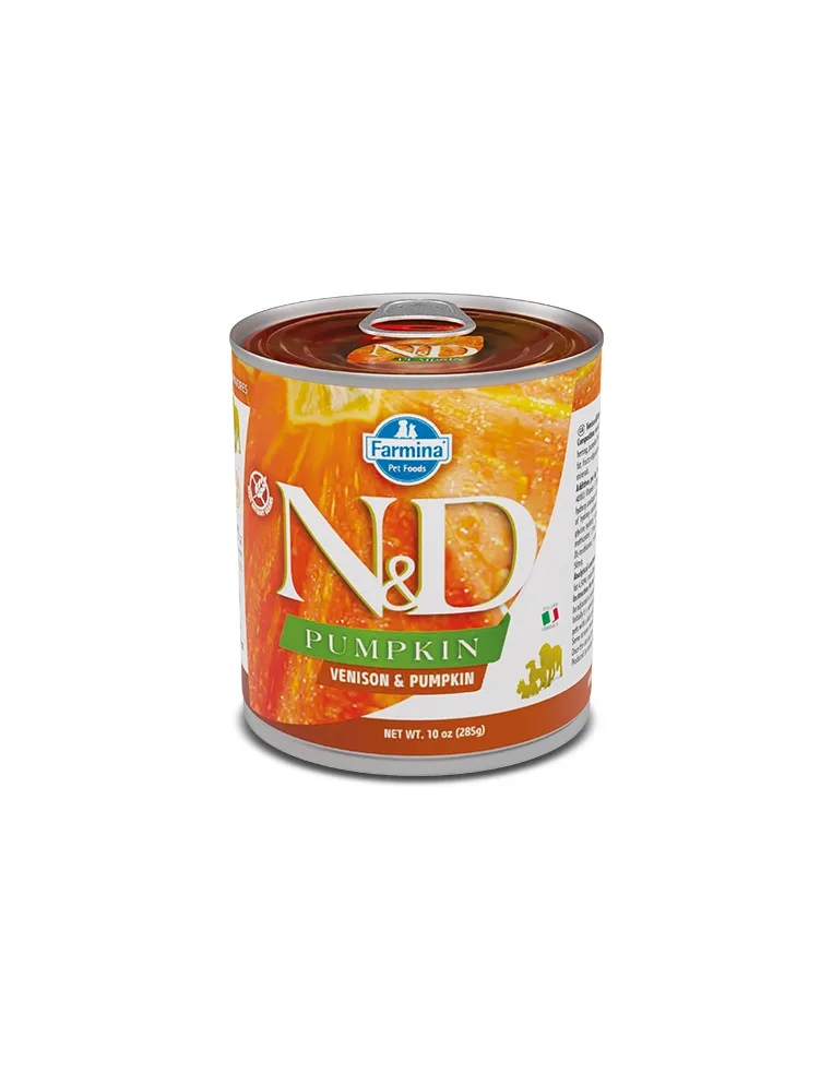 N&D Wet Dog Pumpkin Cervo 285 Gr