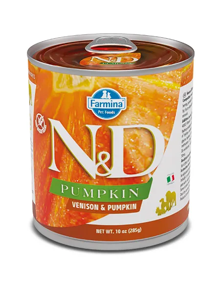 N&D Wet Dog Pumpkin Cervo 285 Gr