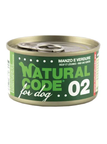 Natural Line Dog 90 Gr Manzo Verdure 02