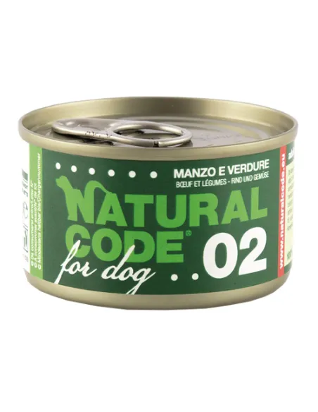 Natural Line Dog 90 Gr Manzo Verdure 02