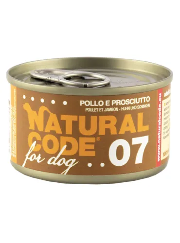 Natural Line Dog 90 Gr Pollo Prosciutto 07