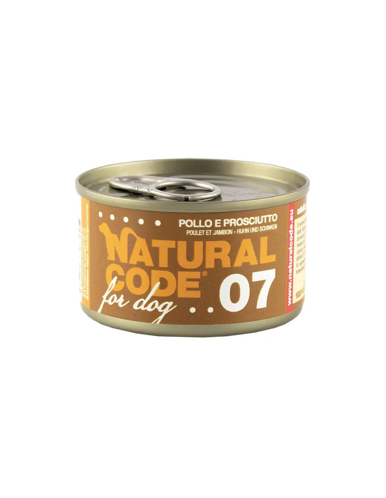Natural Line Dog 90 Gr Pollo Prosciutto 07