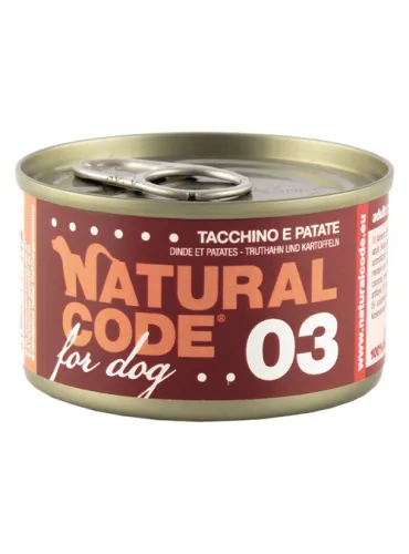 Natural Line Dog 90 Gr Tacchino Patate 0 3