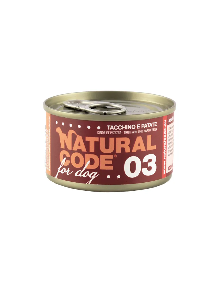 Natural Line Dog 90 Gr Tacchino Patate 0 3