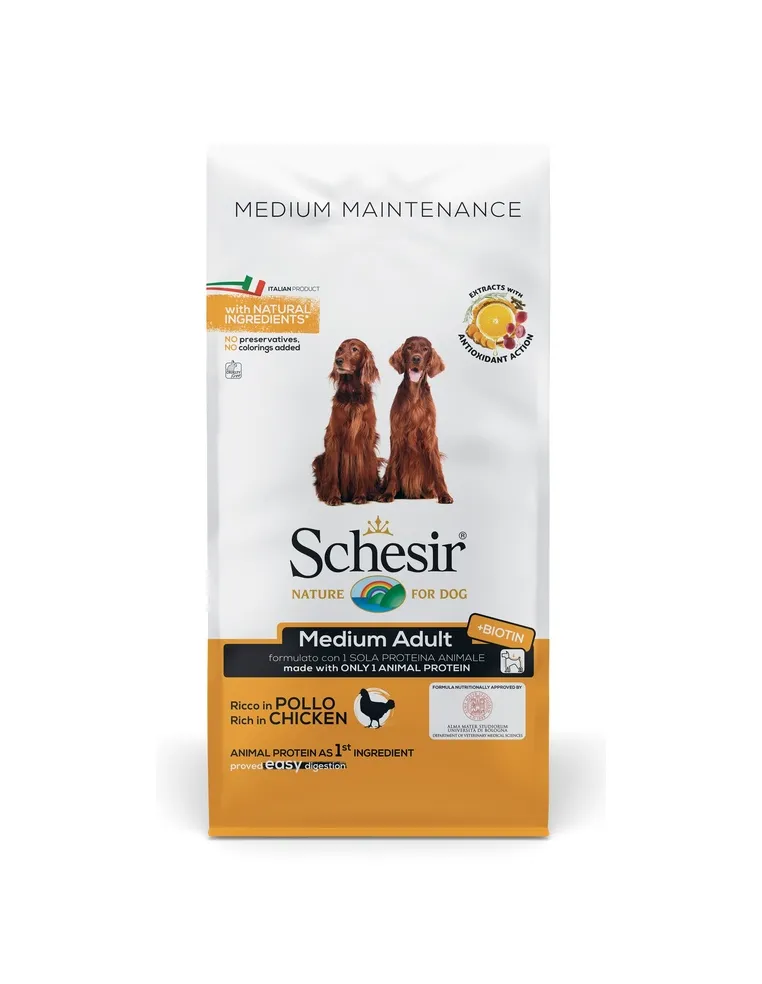 Schesir Dog Medium Main Chicken 3 Kg