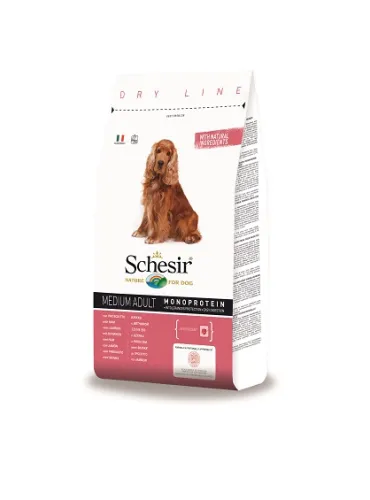 Schesir Dog Medium Main Prosciutto 3 Kg