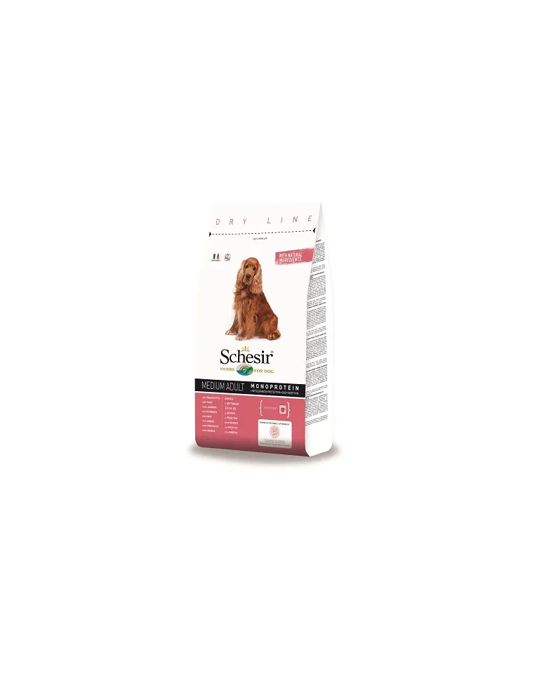 Schesir Dog Medium Main Prosciutto 3 Kg