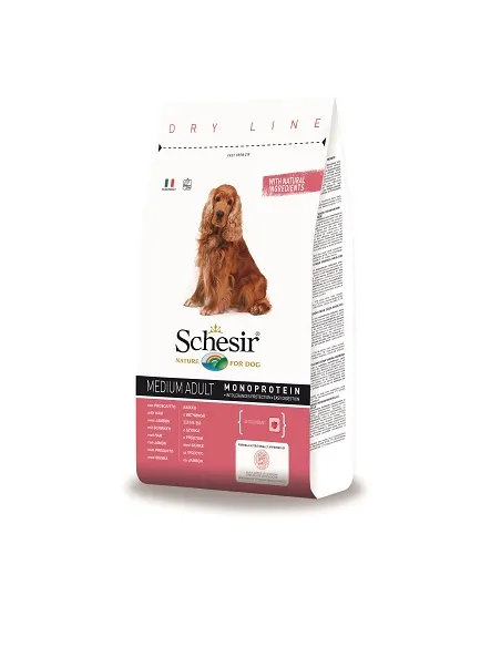 Schesir Dog Medium Main Prosciutto 3 Kg Schesir Dog Medium Main Prosciutto 3 Kg