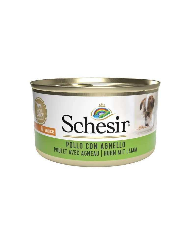 Schesir Dog Pollo Agnello 85gr