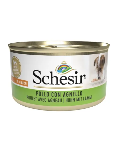 Schesir Dog Pollo Agnello 85gr