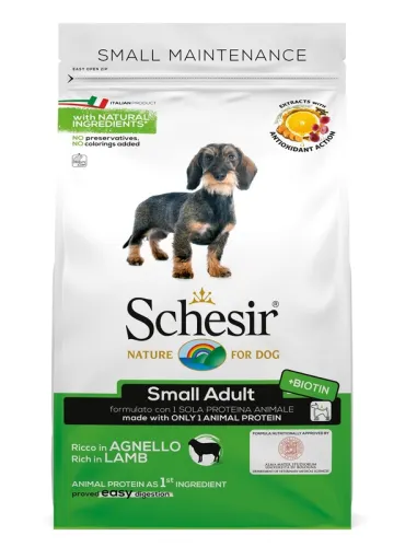 Schesir Dog Small Mantenimento Lamb 800g