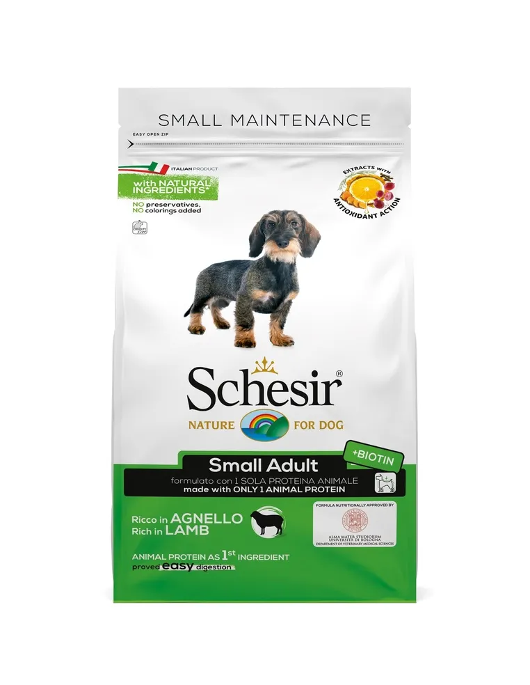 Schesir Dog Small Mantenimento Lamb 800g