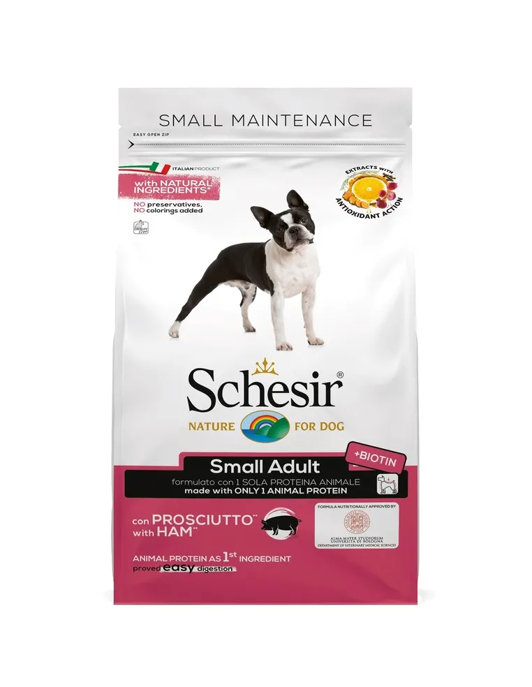 Schesir Dog Small Mantenimento Prosciutto 2 Kg