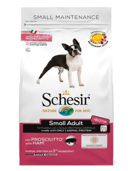 Schesir Dog Small Mantenimento Prosciutto 800 g