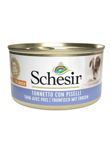 Schesir Dog Tonno Piselli 85gr
