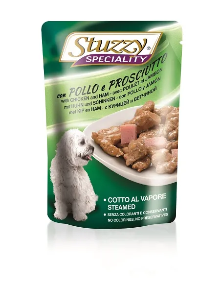 Stuzzydog Sfilaccetti Prosciutto 100 Gr