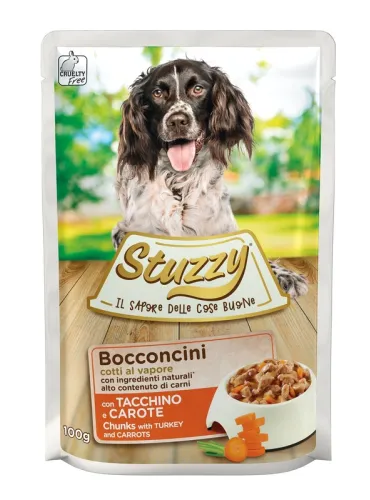 Stuzzydog Tacchino Carote 100 Gr